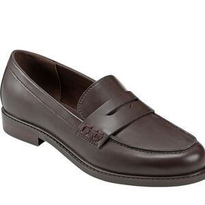 Marc Fisher Llithia Women Dress Dark Brown Loafers..Size 11